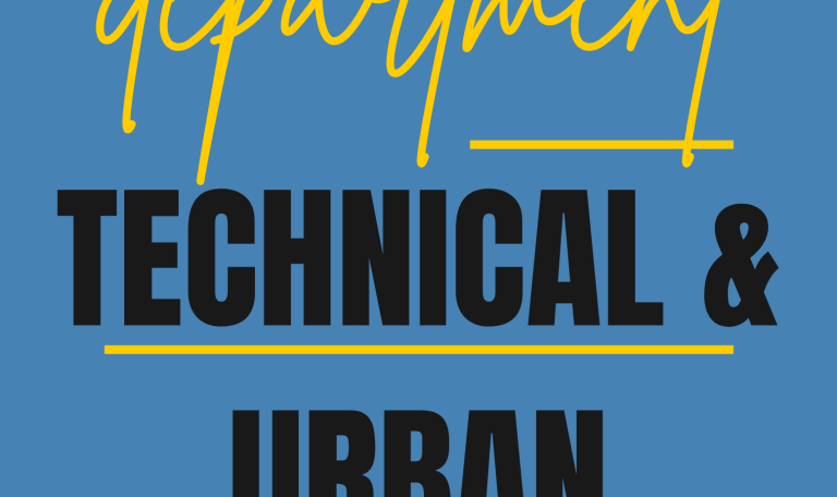 TECHNICAL DEPARTMENT FOR PLANNING AND DEVELOPMENT